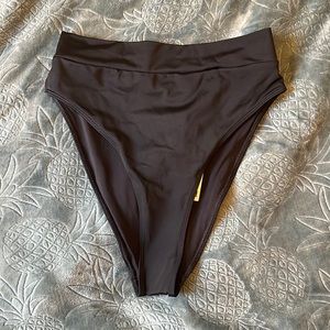 BRAND NEW Black High Waisted Bikini Bottoms